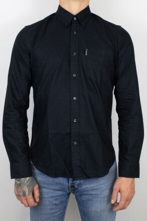 Ben Sherman Shirt Signature Gots Organic Black