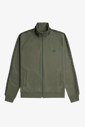 Fred Perry Track Jacket Taped Wreath Green