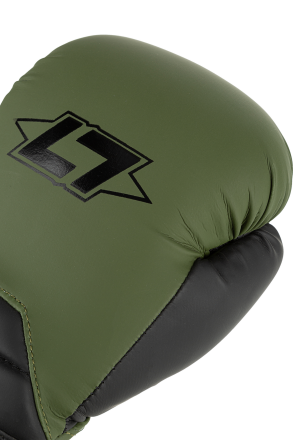 Less Talk Boxing Gloves T34 Black Olive