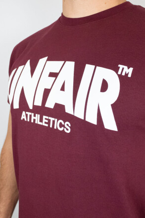 Unfair Athletics T-Shirt Classic Label Burgundy