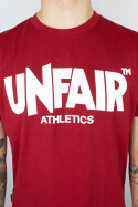 Unfair Athletics Classic Label T-Shirt Burgundy