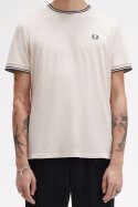 Fred Perry T-Shirt Twin Tipped Porridge Marl