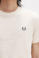 Fred Perry T-Shirt Crew Neck Porridge Marl