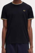 Fred Perry T-Shirt Twin Tipped Navy Ecru