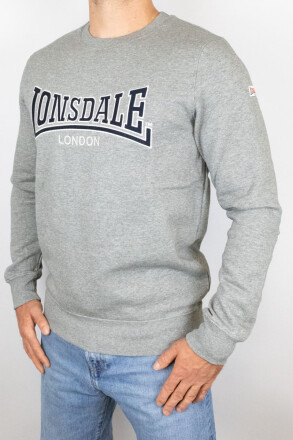 Lonsdale Sweater Berger Marl Grey