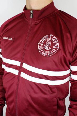 Unfair Athletics DMWU Tracktop Burgundy