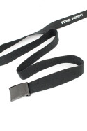 Fred Perry Webbing Branded Belt Black