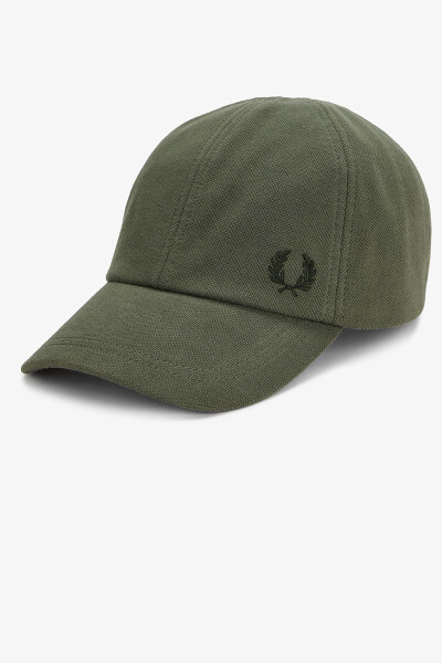 Fred Perry Cap Pique Laurel Wreath Green