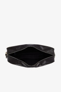 Fred Perry Classic Shoulder Bag Black Ecru