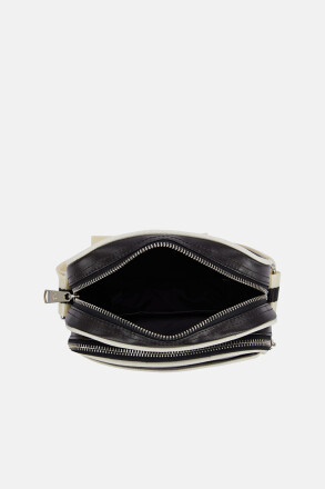 Fred Perry Classic Side Bag Black Ecru