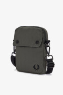 Fred Perry Crinkle Nylon Side Bag Field Green