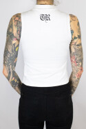 True Rebel Crop Vest LBTC White