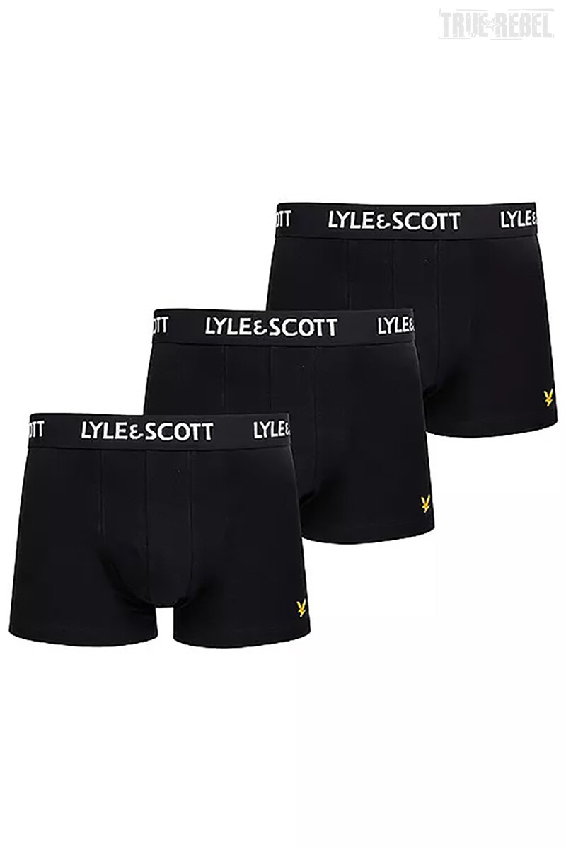 Lyle & Scott Barclay Boxershorts Black 3Pack