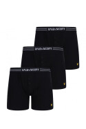 Lyle & Scott Lewis Boxershorts Black 3Pack