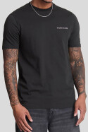 Lyle & Scott Embroidered T-Shirt Jet Black White