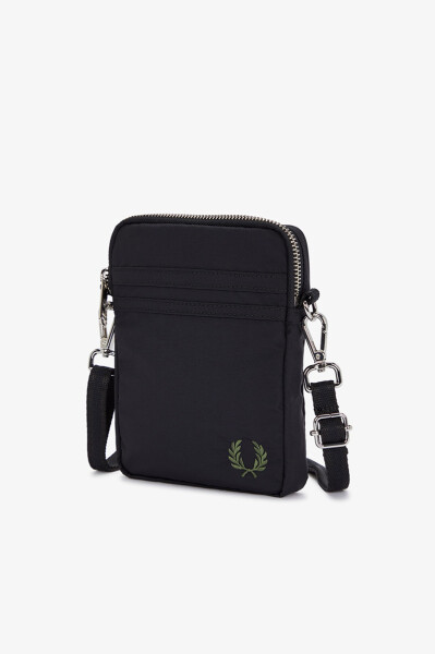 Fred Perry Nylon Twin Tipped Small Bag Black