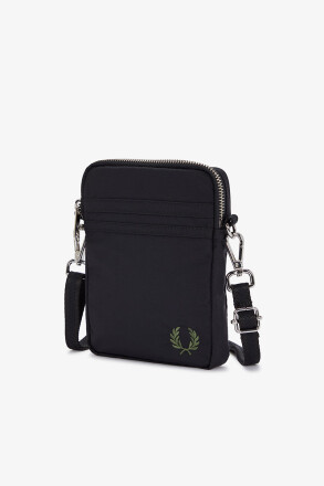 Fred Perry Nylon Twin Tipped Small Bag Black 60 00