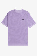 Fred Perry Amy Winehouse Open Knit T-Shirt Ultra Violet