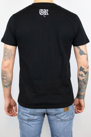 True Rebel T-Shirt FCK NZS Gestern, Heute, Morgen Black XS