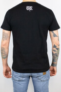 True Rebel T-Shirt FCK NZS Gestern, Heute, Morgen Black XS