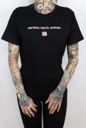 True Rebel T-Shirt FCK NZS Gestern, Heute, Morgen Black XS