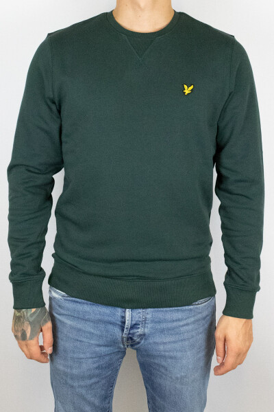 Lyle Scott Crew Neck Sweater Argyle Teal