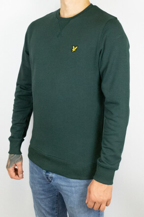 Lyle & Scott Crew Neck Sweater Argyle Teal