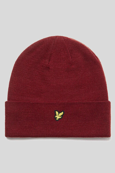 Lyle & Scott Beanie Burgundy