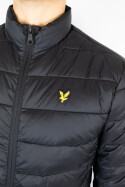 Lyle & Scott Funnel Neck Wadded Jacket Jet Black