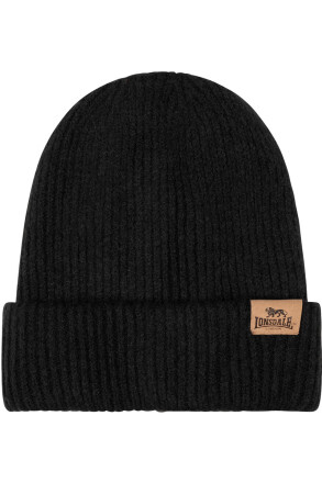 Lonsdale Beanie Bridport Black