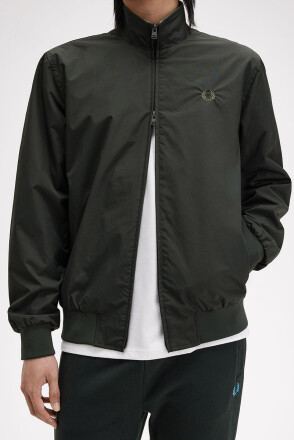 Fred Perry Jacket Brentham Night Green