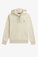 Fred Perry Fleece Hoodie Back Oatmeal