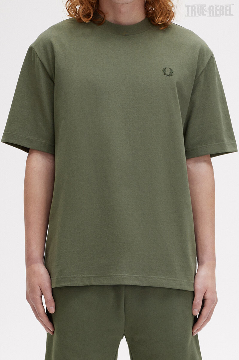 Fred Perry Relaxed T-Shirt  Wreath Green