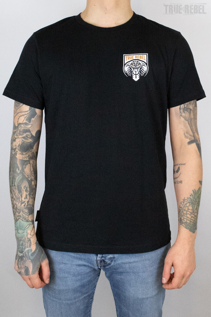 True Rebel T-Shirt Cobra 2.0 Black