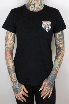 True Rebel Ladies Shirt Cobra 2.0 Black
