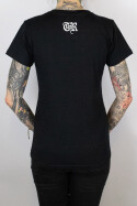 True Rebel Ladies Shirt Cobra 2.0 Black