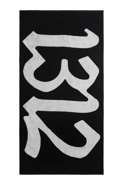 Sixblox. 1312 Towel Black