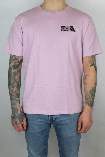True Rebel T-Shirt AFA 2.0 Pocket Print Faded Pink