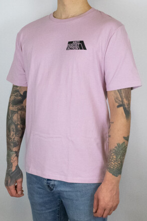 True Rebel T-Shirt AFA 2.0 Pocket Print Faded Pink
