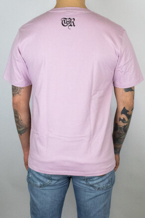 True Rebel T-Shirt AFA 2.0 Pocket Print Faded Pink