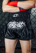 Less Talk Muay Thai Shorts Rotsport Black