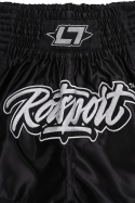 Less Talk Muay Thai Shorts Rotsport Black