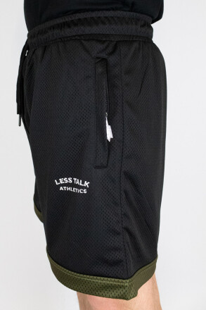 Less Talk Mesh Shorts Black Olive