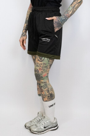 Less Talk Mesh Shorts Black Olive