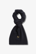 Fred Perry Classic Merino Wool Scarf Black