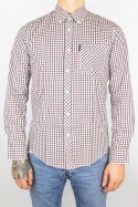 Ben Sherman Signature House Check Shirt LS Red