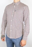 Ben Sherman Signature House Check Shirt LS Red