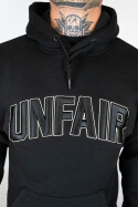 Unfair Athletics Hoodie Curved 3D Embroidery Black