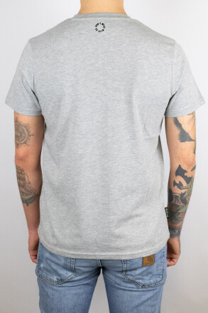 Unfair Athletics Classic Label T-Shirt Grey Black