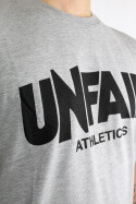 Unfair Athletics T-Shirt Classic Label Grey Black